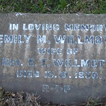 WILLMOTT Emily M. -1958