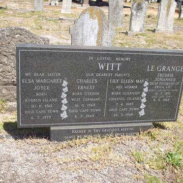 WITT :: WEBBER :: LE GRANGE
