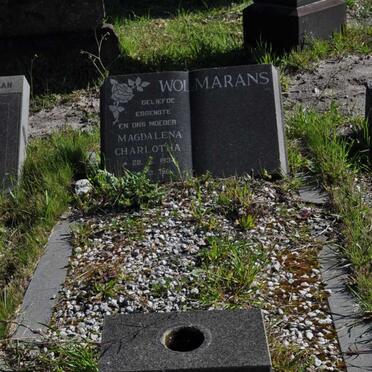WOLMARANS Magdalena Charlotha 1934-1981