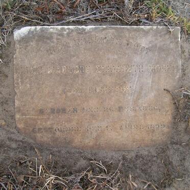 WOCKE ? Margery Elizabeth nee ? 1836-1899