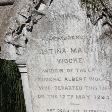 WOCKE Justina Matilda -1893