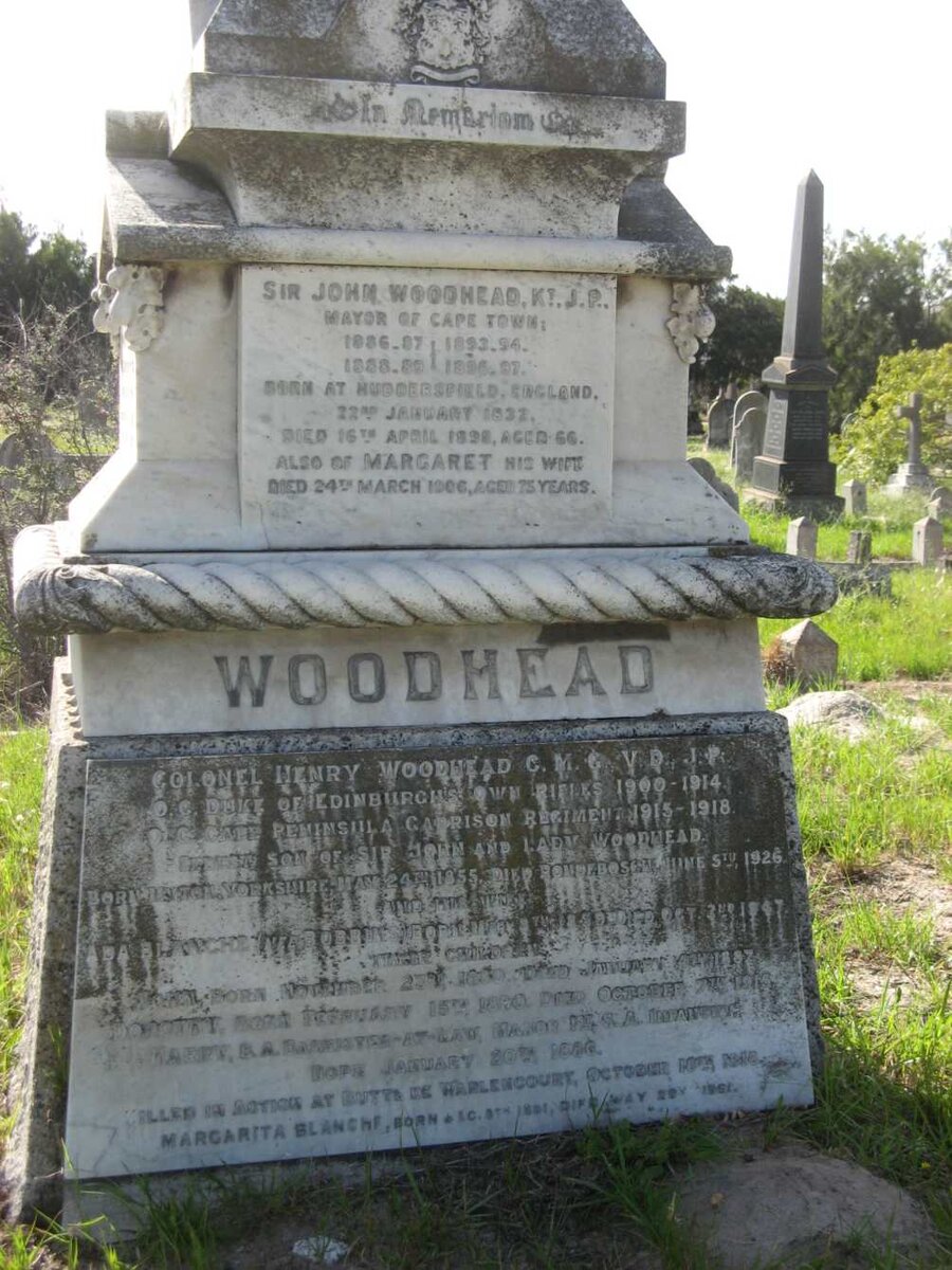 WOODHEAD John 1832-1898 &amp; Margaret -1906 :: WOODHEAD Henry 1855-1926 &amp; Ada Blanche BOBBINS 1859-1947
