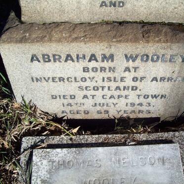 WOOLEY Thomas Nelson 1907-1966 :: WOOLEY Abraham -1943