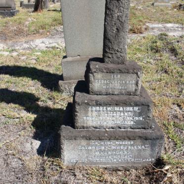 WOLMARANS Andrew Mathew -1918 &amp; Catharina Magdalena MARAIS -1918