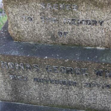 WHITE Thomas George -1927