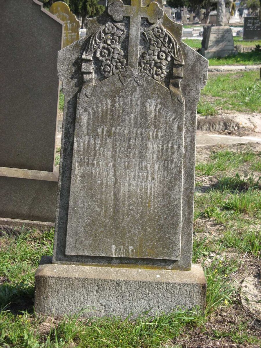 WHELAN John William -1914