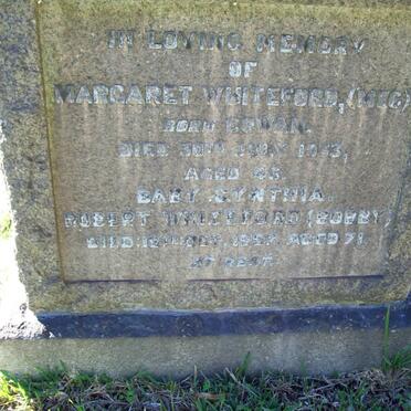 WHITEFORD Margaret nee COWAN -1933 :: WHITEFORD Cynthia :: WHITEFORD Robert -1937