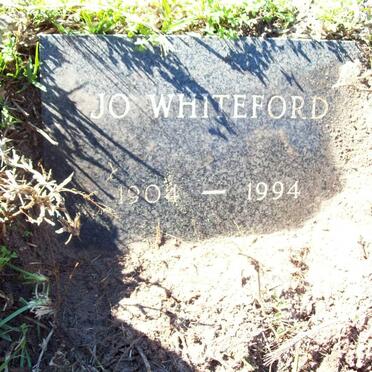WHITEFORD Jo 1904-1994
