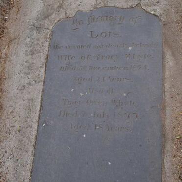 WHYTE Lois -1874 :: WHYTE Tracy Owen -1877