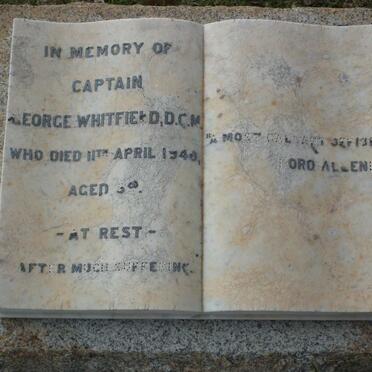 WHITFIELD George -1940