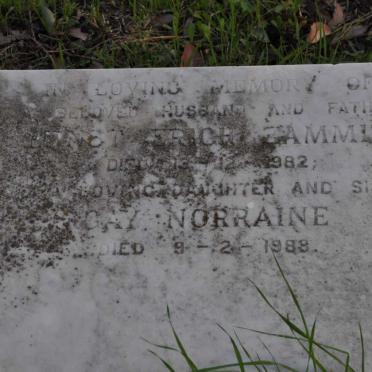 ZAMMIT Ernst Erich -1982 :: ZAMMIT Gay Norraine -1988