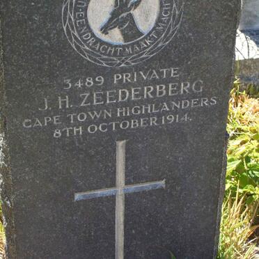 ZEEDERBERG J.H. -1914
