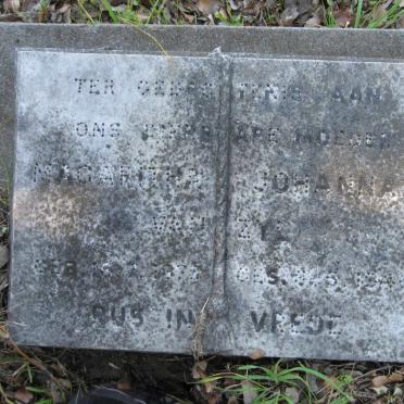 ZYL Magaritha Johanna, van 1873-1946