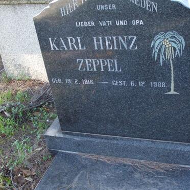 ZEPPEL Karl Heinz 1916-1988