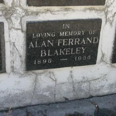 BLAKELEY Alan Ferrand 1896-1956
