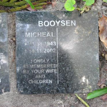 BOOYSEN Micheal 1943-2002