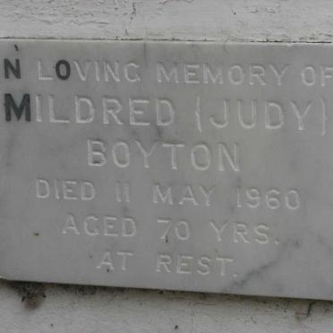 BOYTON Mildred -1960