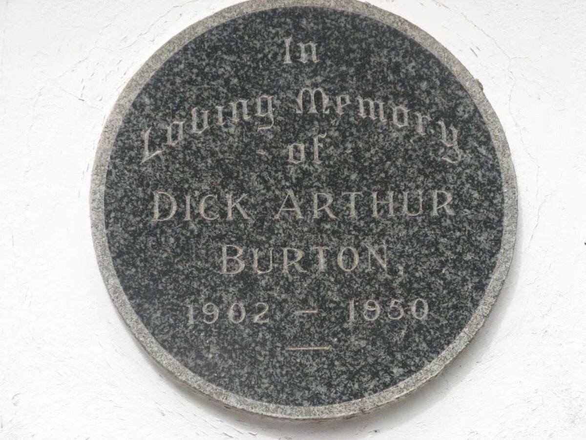 BURTON Dick Arthur 1902-1950