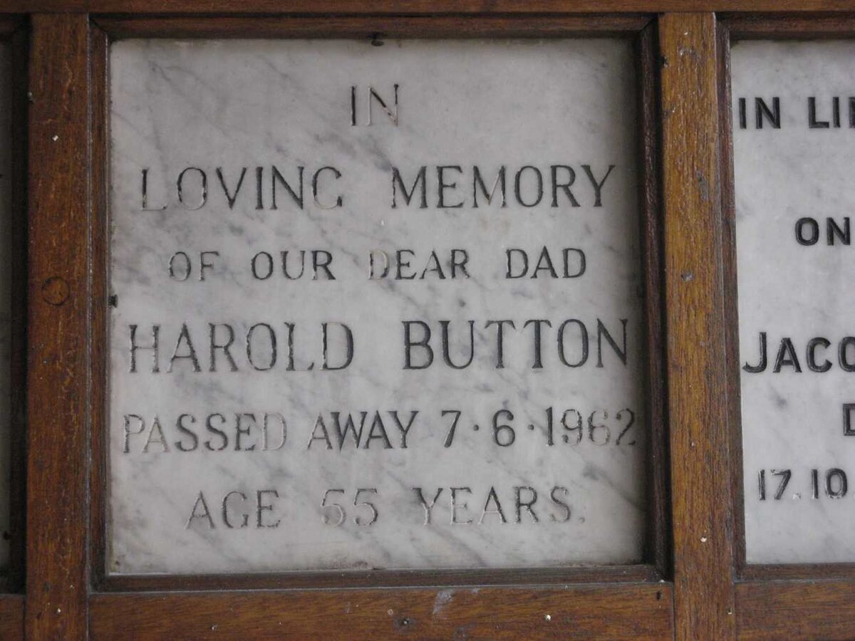 BUTTON Harold -1962