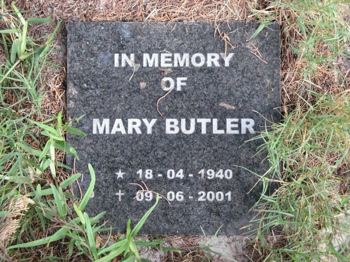 BUTLER Mary 1940-2001