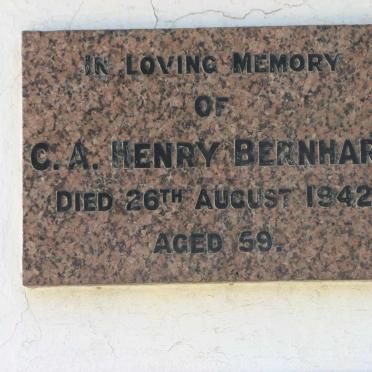 BERNHARD C.A.Henry -1942