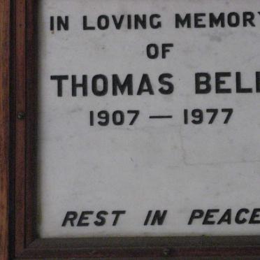 BELL Thomas 1907-1977