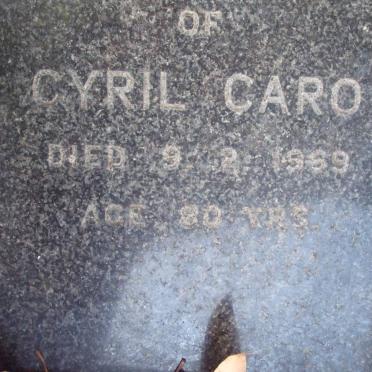 CARO Cyril -1969