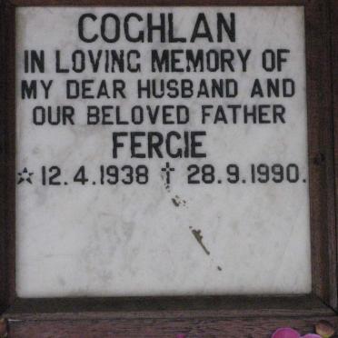 COGHLAN Fergie 1938-1990