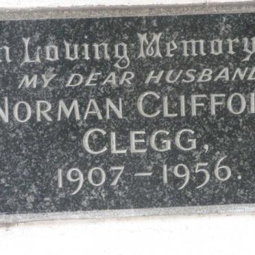 CLEGG Norman Clifford 1907-1956