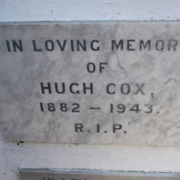 COX Hugh 1882-1943