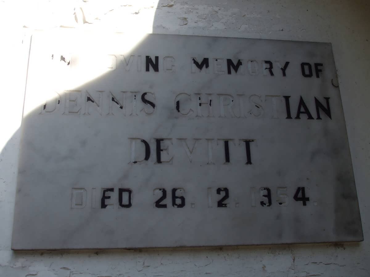 DEVITT Dennis Christian -1954