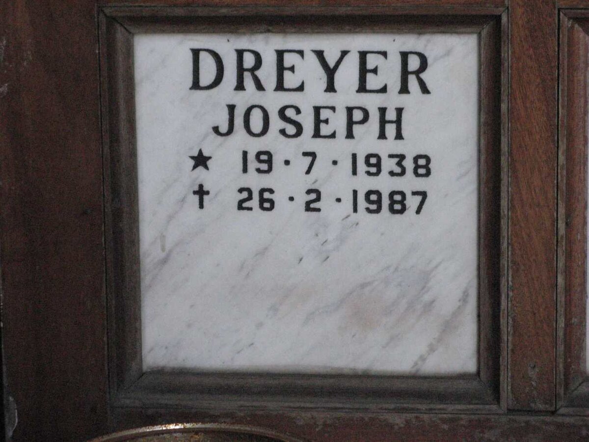DREYER Joseph 1938-1987