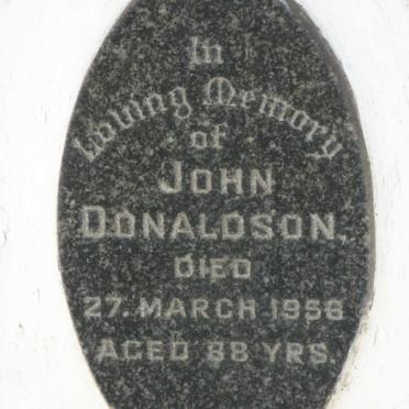 DONALDSON John -1956