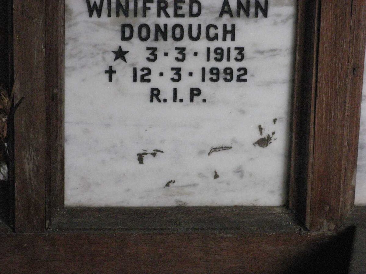 DONOUGH Winifred Ann 1913-1992