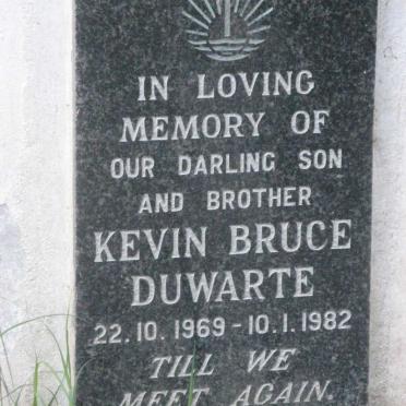 DUWARTE Kevin Bruce 1969-1982