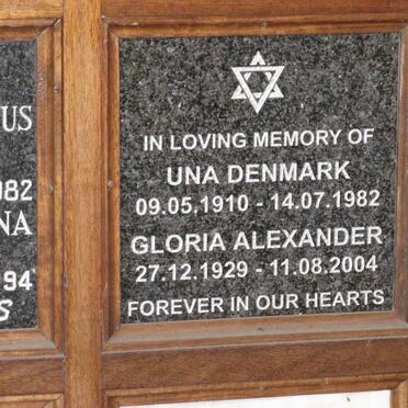 DENMARK Una 1910-1982 :: ALEXANDER Gloria 1929-2004