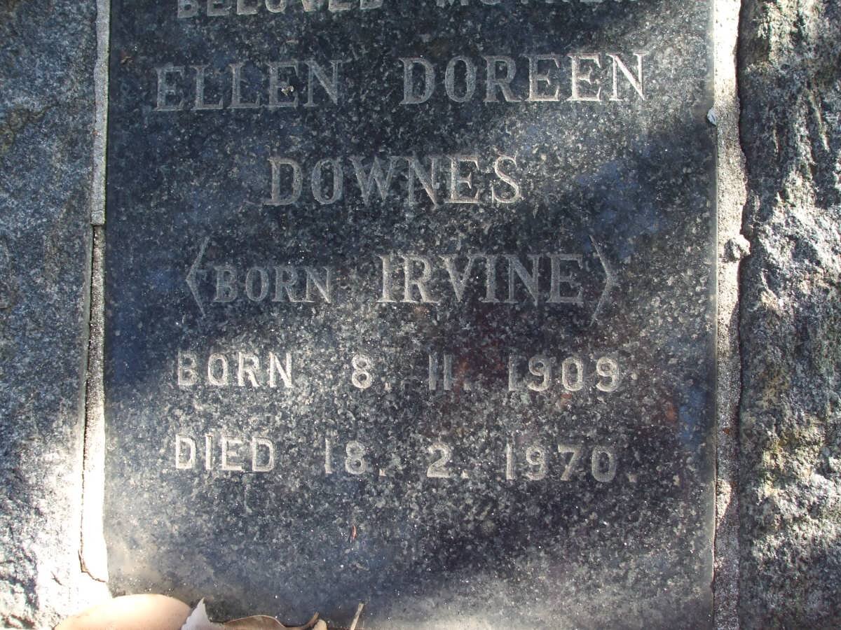 DOWNES Ellen Doreen nee IRVINE 1909-1970
