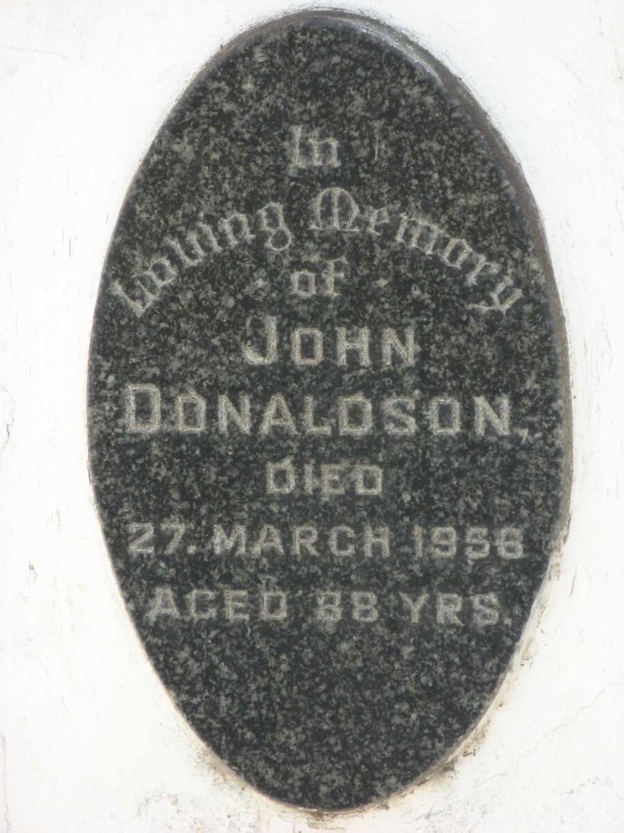 DONALDSON John -1956