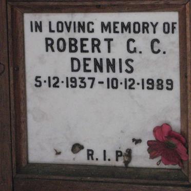 DENNIS Robert G.C. 1937-1989
