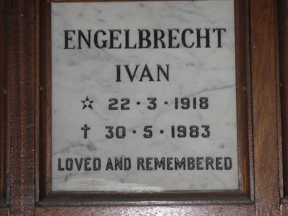 ENGELBRECHT Ivan 1918-1983