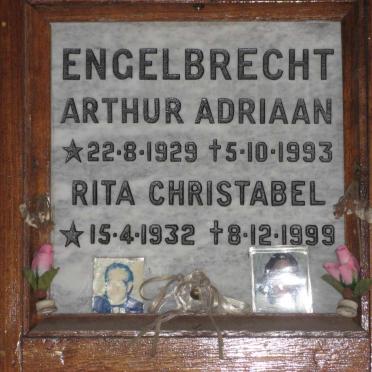 ENGELBRECHT Arthur Adriaan 1929-1993 &amp; Rita Christabel 1932-1999