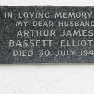ELLIOTT Arthur James, BASSETT -1949