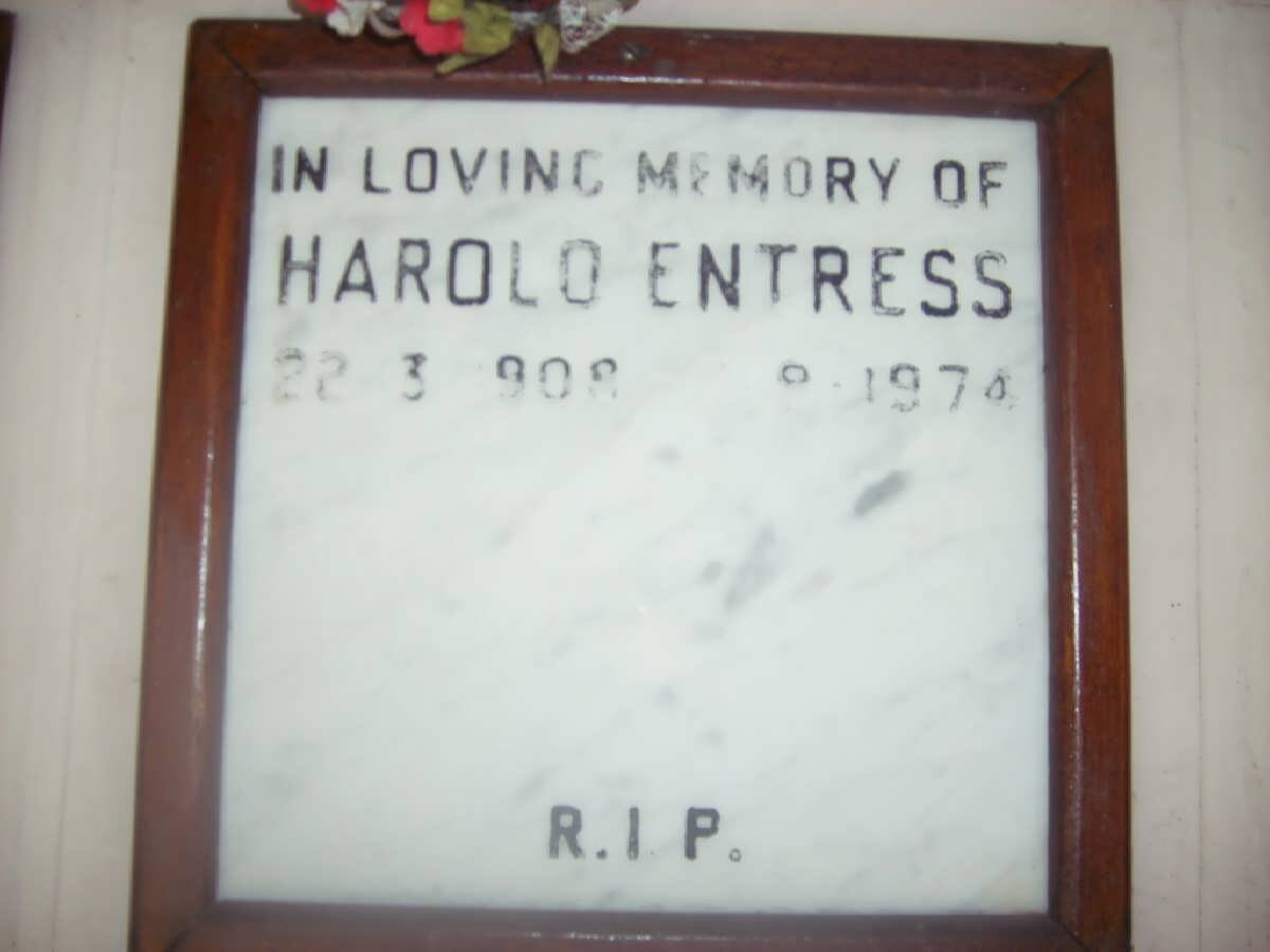 ENTRESS Harold 1908-1974