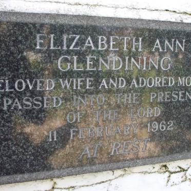 GLENDINING Elizabeth Ann -1962
