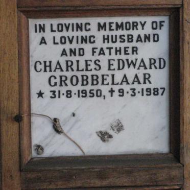 GROBBELAAR Charles Edward 1950-1987