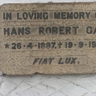 GAL Hans Robert 1897-1956