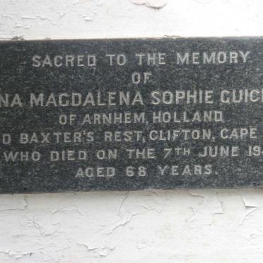 GUICHERIT Anna Magdalena Sophie -1948