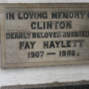 HAYLETT Clinton 1907-1956