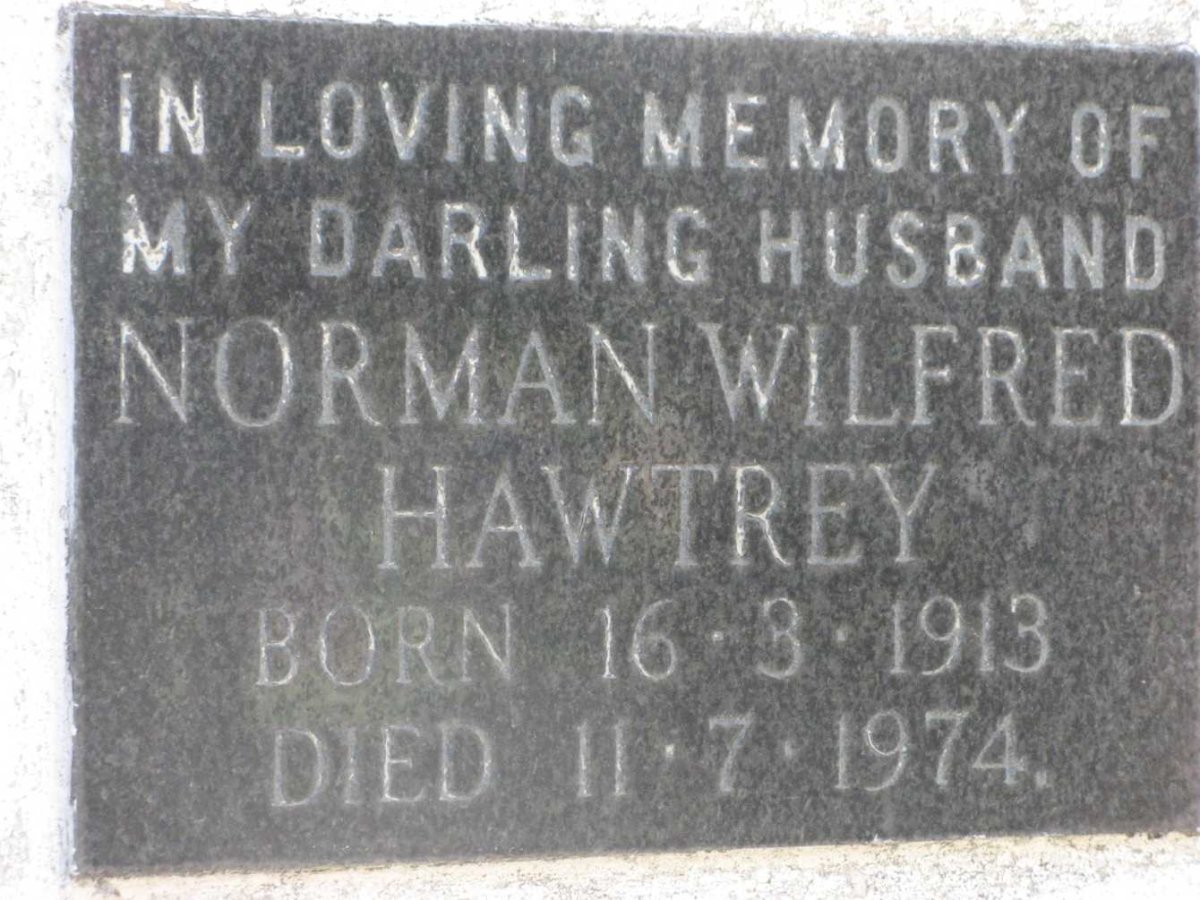 HAWTREY Norman Wilfred 1913-1974
