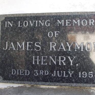 HENRY James Raymond -1954